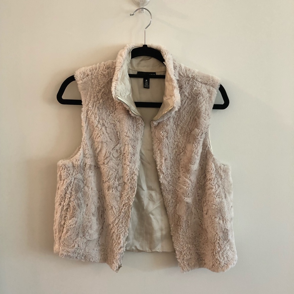 Tan Fur Vest